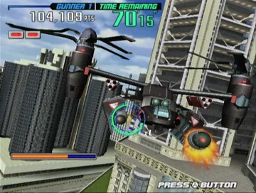 Gunblade NY & LA Machineguns - Arcade Hits Pack screen shot game playing